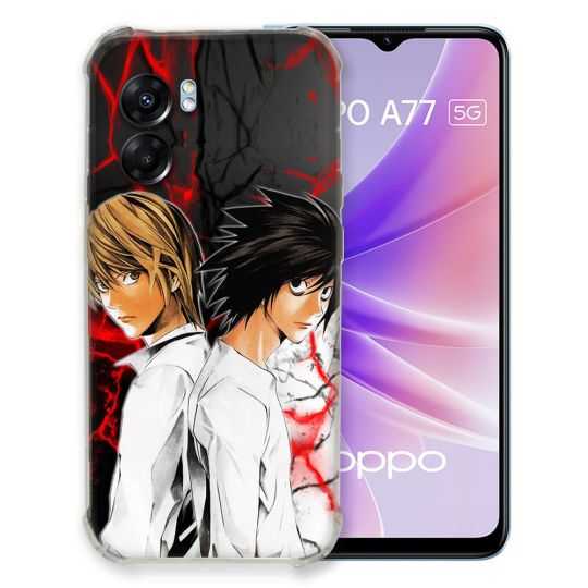 Coque Pour Oppo A77 5G Manga Death Note Duo
