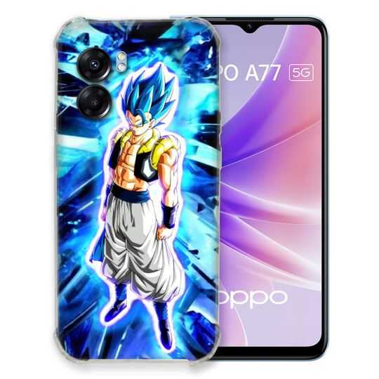 Coque Pour Oppo A77 5G Manga Dragon Ball Gogeta Lumiere