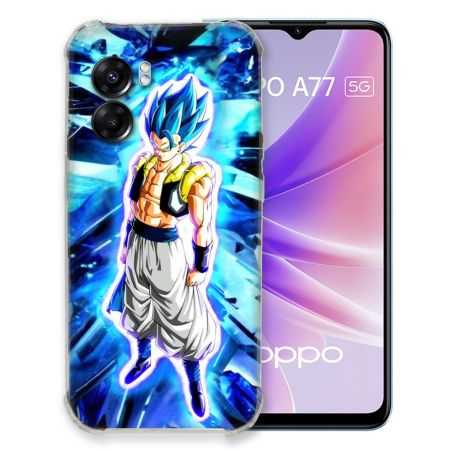 Coque Pour Oppo A77 5G Manga Dragon Ball Gogeta Lumiere