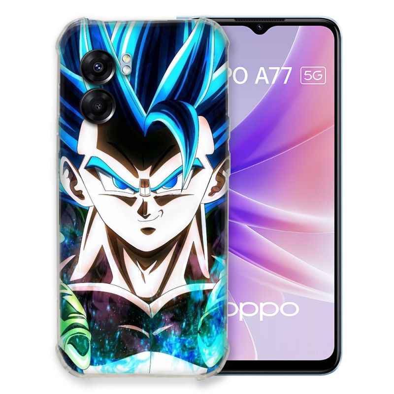 Coque Pour Oppo A77 5G Manga Dragon Ball Gogeta Visage