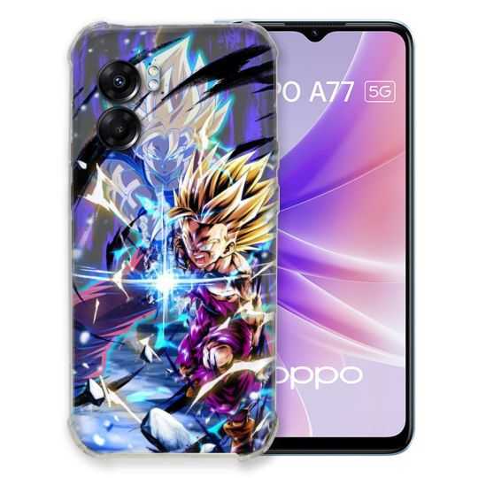 Coque Pour Oppo A77 5G Manga Dragon Ball Sangohan Duo