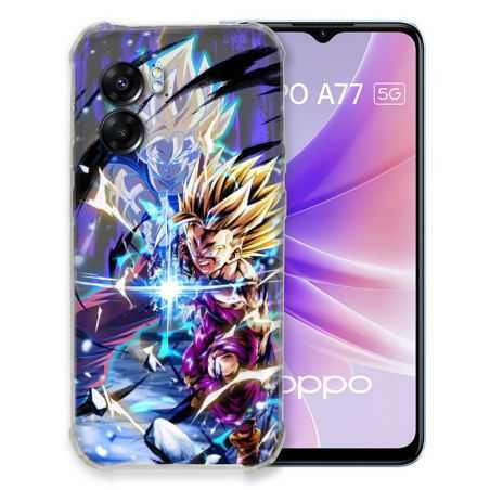 Coque Pour Oppo A77 5G Manga Dragon Ball Sangohan Duo