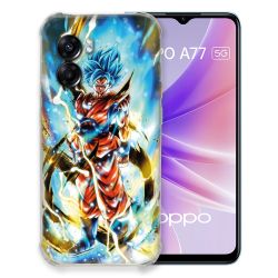 Coque Pour Oppo A77 5G Manga Dragon Ball Sangoku Blanc
