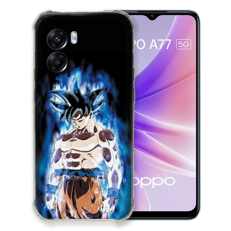 Coque Pour Oppo A77 5G Manga Dragon Ball Sangoku Noir