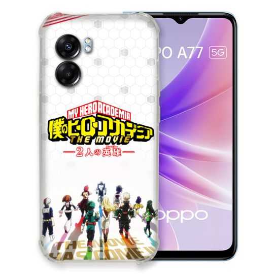 Coque Pour Oppo A77 5G Manga My Hero Academia Blanc