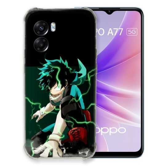 Coque Pour Oppo A77 5G Manga My Hero Academia Deku