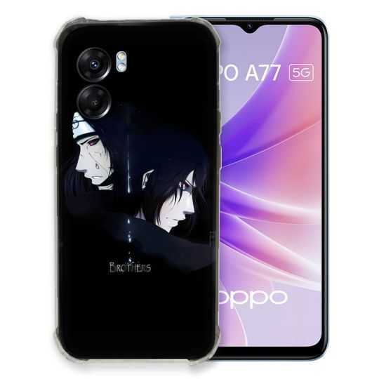 Coque Pour Oppo A77 5G Manga Naruto Sasuke Itachi