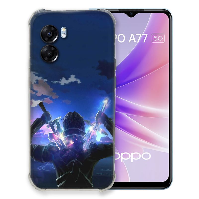 Coque Pour Oppo A77 5G Manga SAO sword Art Online Epee