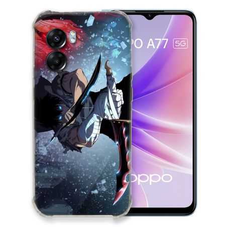 Coque Pour Oppo A77 5G Manga Solo Leveling Sung Epee