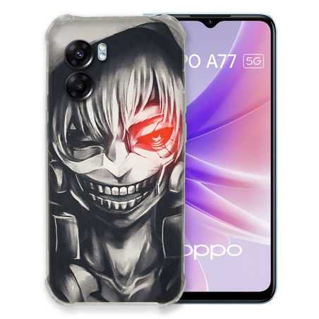 Coque Pour Oppo A77 5G Manga Tokyo Ghoul Kaneki Noir