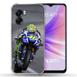 Coque Pour Oppo A77 5G Moto Course GP Wheeling 46
