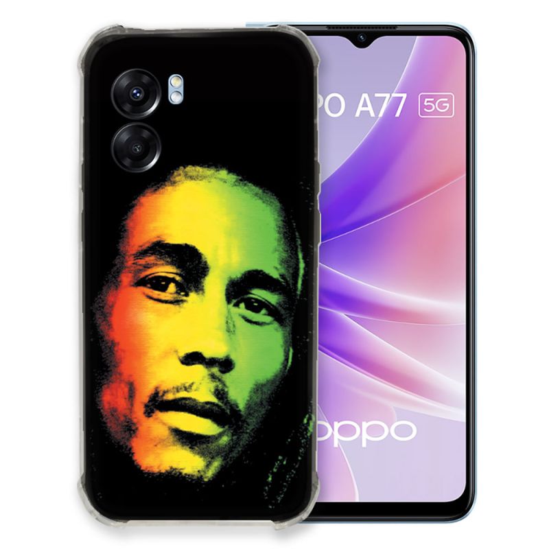 Coque Pour Oppo A77 5G Musique Bob Marley 2