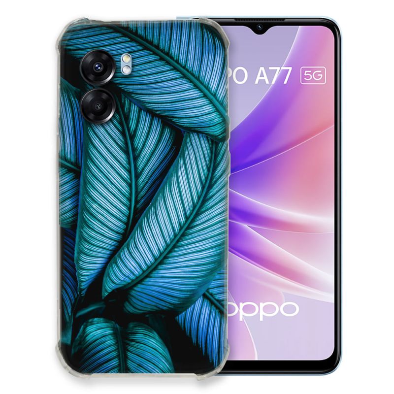 Coque Pour Oppo A77 5G Nature Feuille Palmier