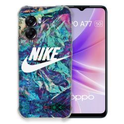 Coque Pour Oppo A77 5G Nike Turquoise