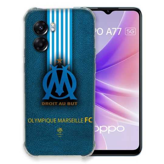 Coque Pour Oppo A77 5G Olympique Marseille OM Bande