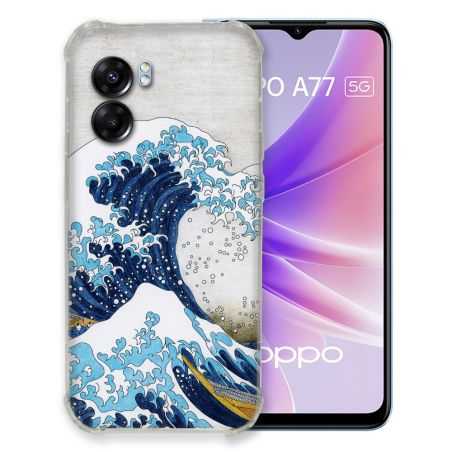 Coque Pour Oppo A77 5G Peinture La Grande Vague