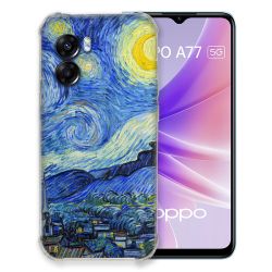 Coque Pour Oppo A77 5G Peinture La nuit étoilée
