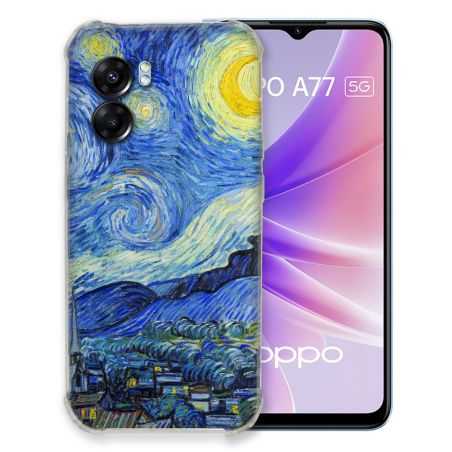 Coque Pour Oppo A77 5G Peinture La nuit étoilée