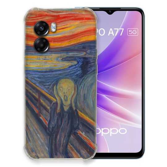 Coque Pour Oppo A77 5G Peinture Le Cri