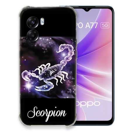 Coque Pour Oppo A77 5G Signe Zodiaque 2 Scorpion
