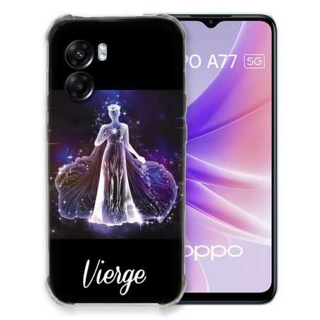 Coque Pour Oppo A77 5G Signe Zodiaque 2 Vierge