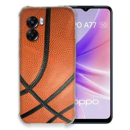 Coque Pour Oppo A77 5G Sport Ballon Basket