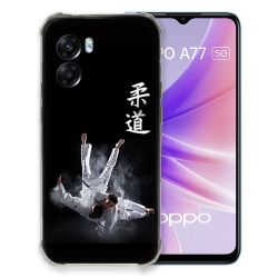 Coque Pour Oppo A77 5G Sport Judo Noir