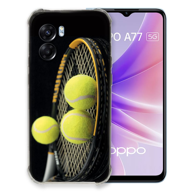 Coque Pour Oppo A77 5G Sport Tennis Balls
