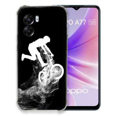 Coque Pour Oppo A77 5G Sport VTT Noir