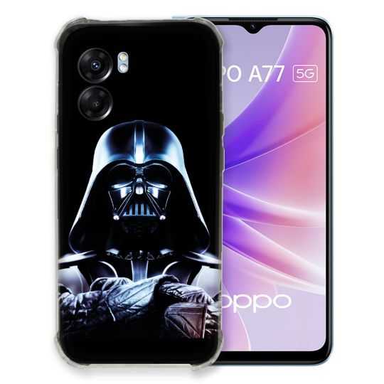 Coque Pour Oppo A77 5G Star Wars - Dark Vador Noir