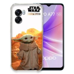Coque Pour Oppo A77 5G Star Wars - Yoda bebe soleil