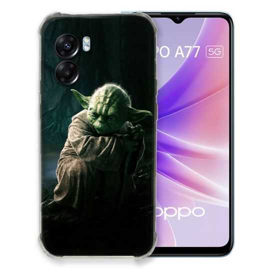 Coque Pour Oppo A77 5G Star Wars - Yoda sombre