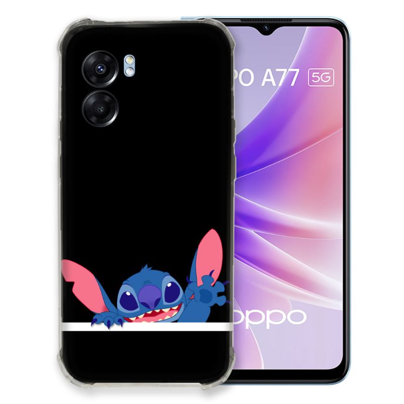 Coque Pour Oppo A77 5G Stitch Noir