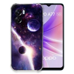 Coque Pour Oppo A77 5G Univers Planete Stellaire
