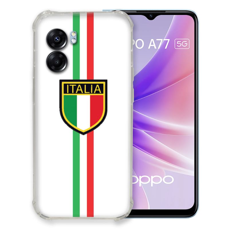 Coque Pour Oppo A77 5G Voyage Italie 3 Blanc
