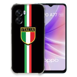 Coque Pour Oppo A77 5G Voyage Italie 3 Noir