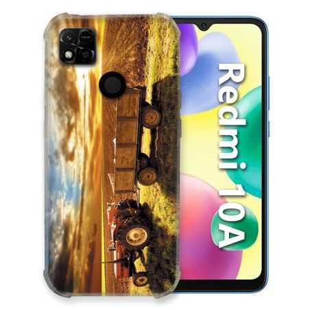 Coque Pour Xiaomi Redmi 10A Agriculture Tracteur Color