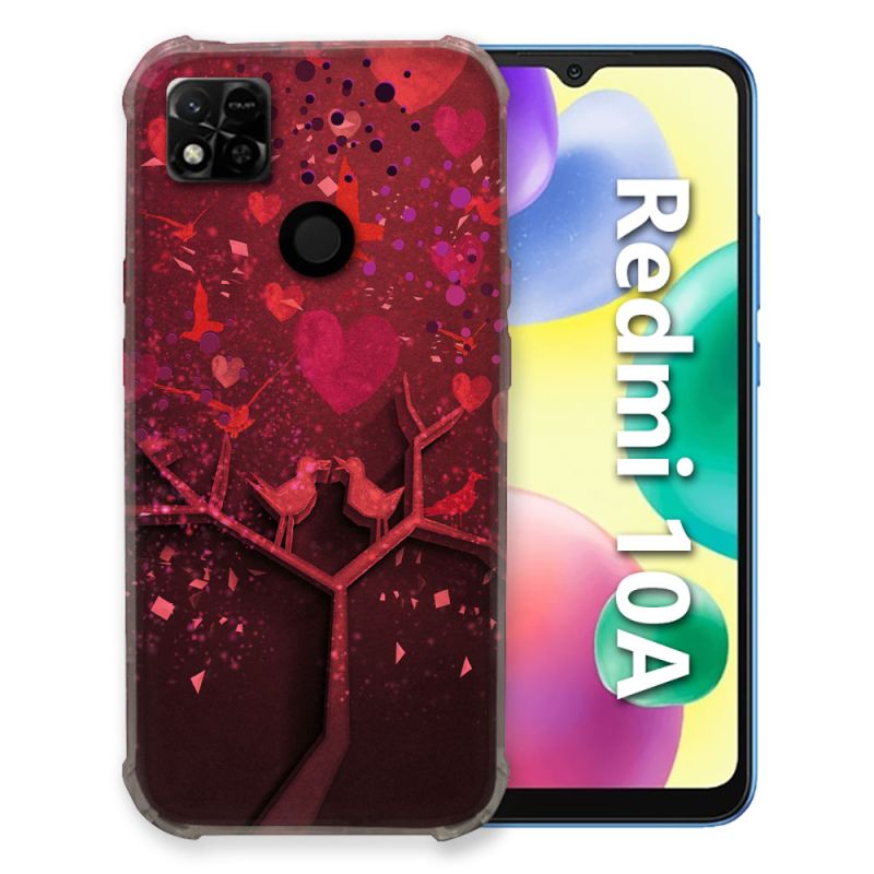 Coque Pour Xiaomi Redmi 10A Amour Arbre