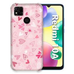Coque Pour Xiaomi Redmi 10A Amour Ptis Coeurs