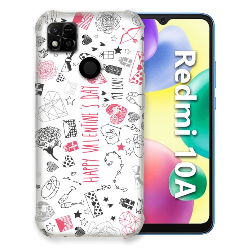 Coque Pour Xiaomi Redmi 10A Amour Valentines