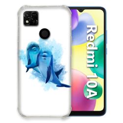 Coque Pour Xiaomi Redmi 10A Animal Dauphin Duo