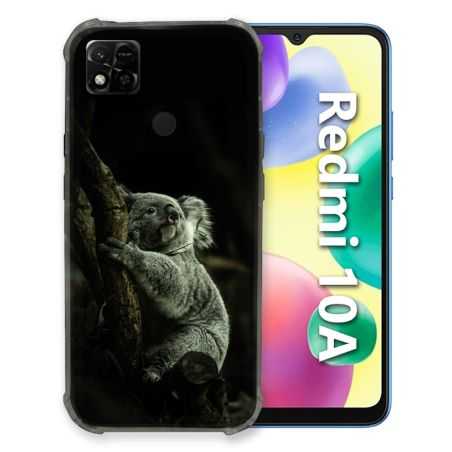 Coque Pour Xiaomi Redmi 10A Animal Koala Noir
