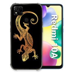 Coque Pour Xiaomi Redmi 10A Animal Lezard Noir