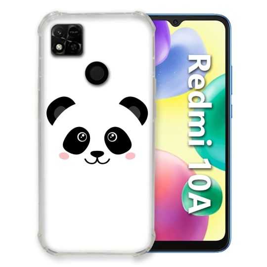 Coque Pour Xiaomi Redmi 10A Animal Panda Blanc