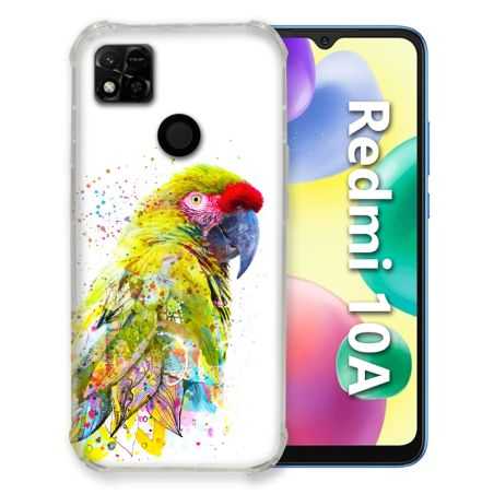 Coque Pour Xiaomi Redmi 10A Animal Perroquet Jaune