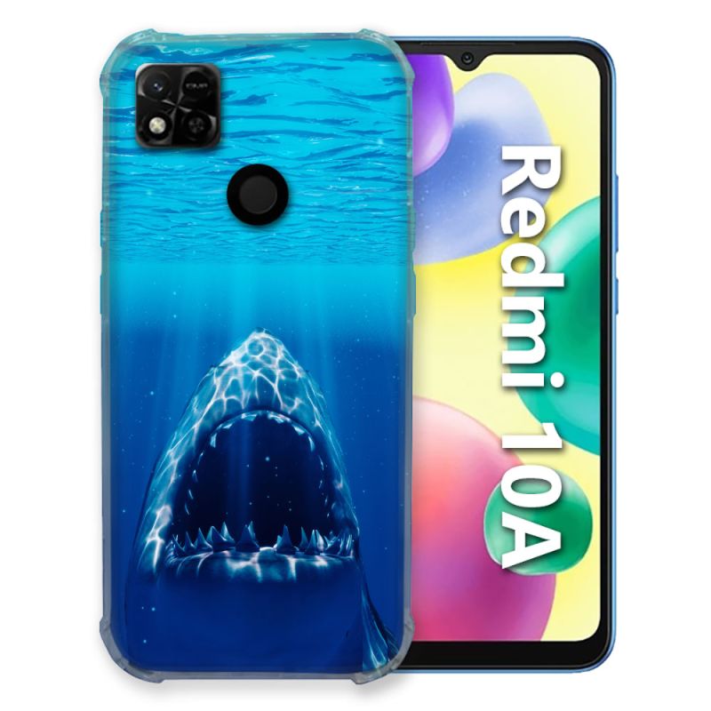 Coque Pour Xiaomi Redmi 10A Animal Requin Dent