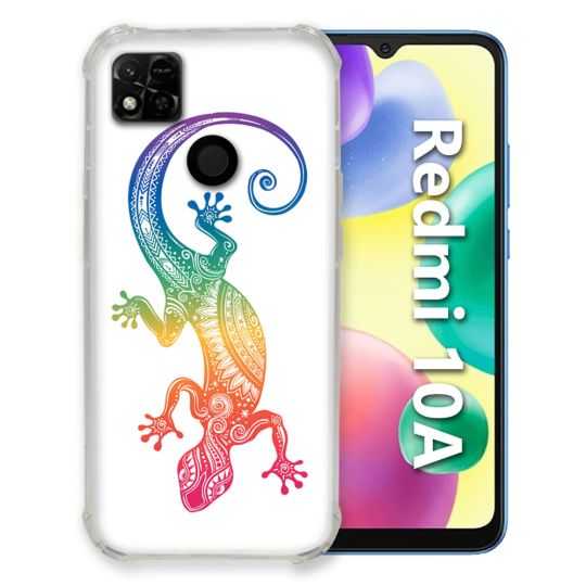 Coque Pour Xiaomi Redmi 10A Animal Salamandre Color