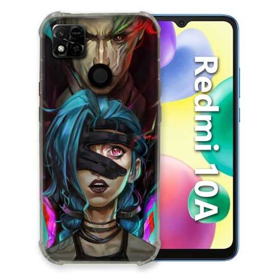 Coque Pour Xiaomi Redmi 10A Arcane Jynx Bleu