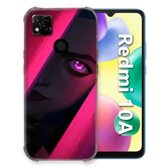 Coque Pour Xiaomi Redmi 10A Arcane Jynx Rose
