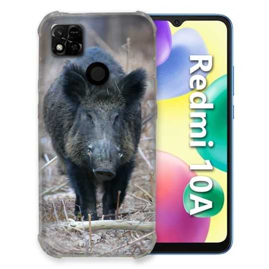 Coque Pour Xiaomi Redmi 10A Chasse Sanglier Pin